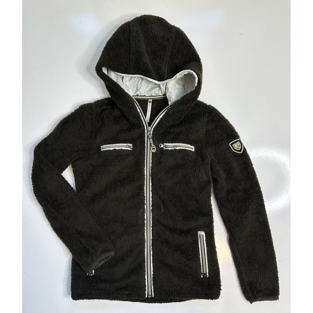 KUHL Skata Plush Fleece Full Zip Hoodie Brown /‎ Women's XS